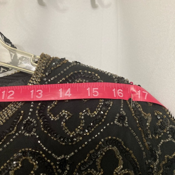 Women's STENAY VINTAGE Handmade Silk Beaded Tunic Jacket NWT - Picture 7 of 14